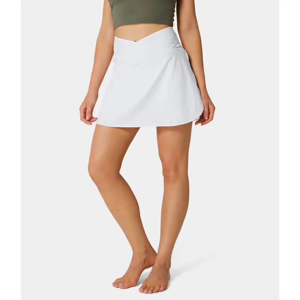 2 In 1 Side Pocket Tennis Skirt