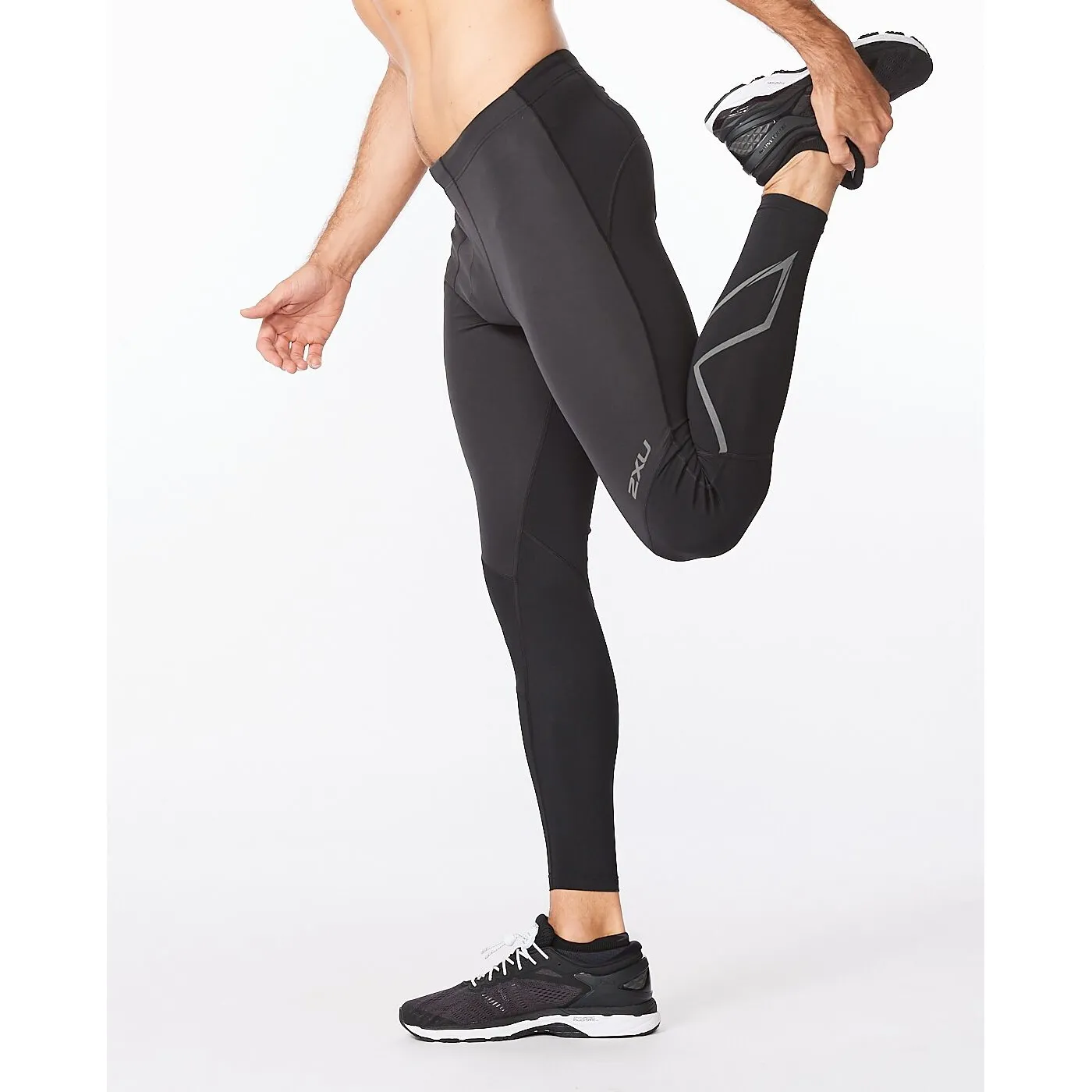 2XU Men&#x27;s Ignition Shield Compression Tights Black/ Black Reflective | Buy 2XU Men&#x27;s Ignition Shield Compression Tights Black/ Black Reflective here | Outnorth