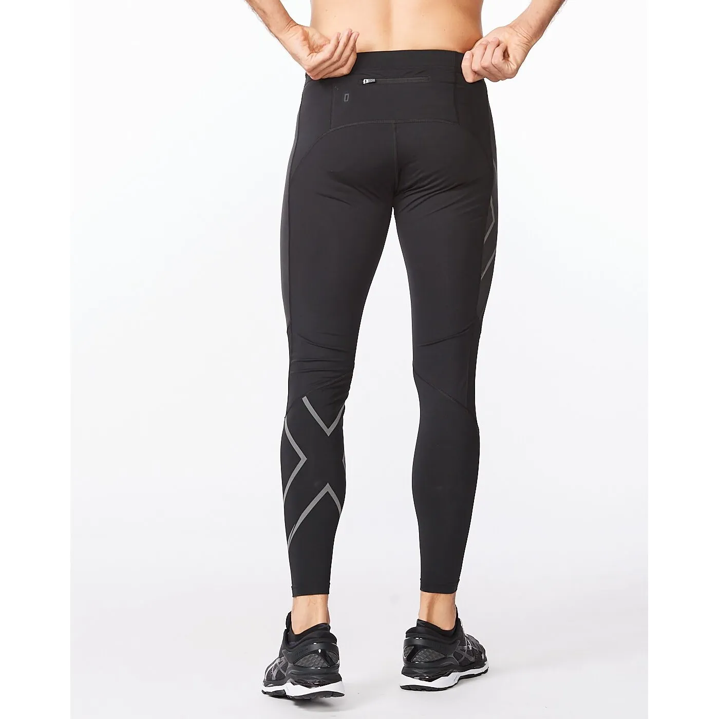 2XU Men&#x27;s Ignition Shield Compression Tights Black/ Black Reflective | Buy 2XU Men&#x27;s Ignition Shield Compression Tights Black/ Black Reflective here | Outnorth