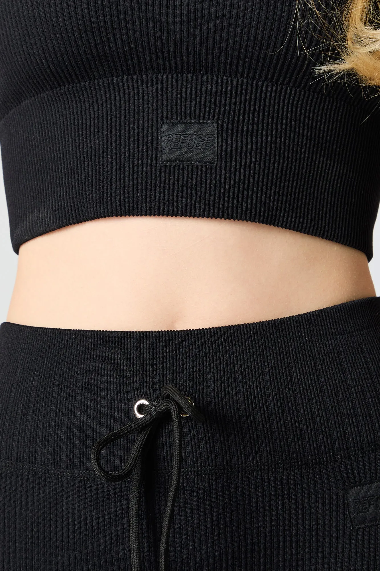 Active Seamless Ribbed Cropped Tank