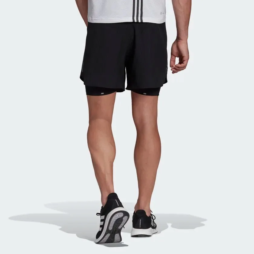 adidas Designed 4 Running Two-in-One Men's Shorts