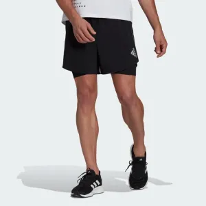 adidas Designed 4 Running Two-in-One Men's Shorts