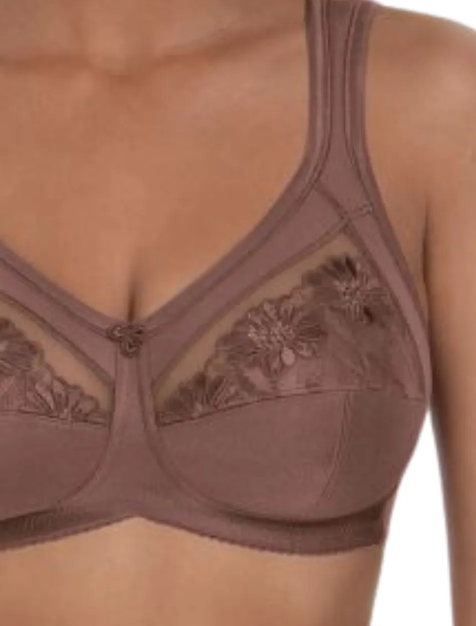 Anita Safina Support bra, Berry | Berry Anita Safina Wireless Full cup Bra | Non Wired Anita Bras