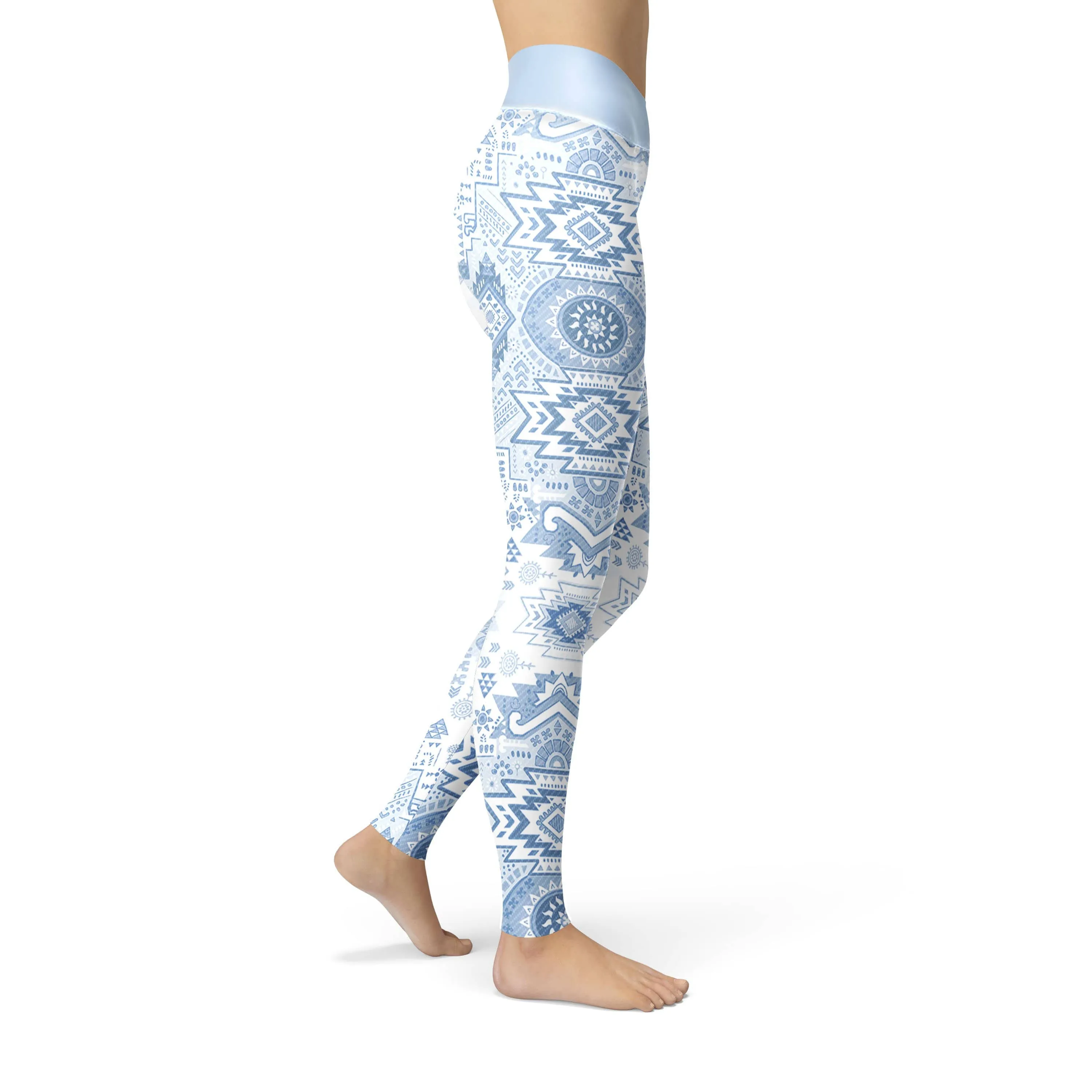 Aztec Tribal Yoga Pants