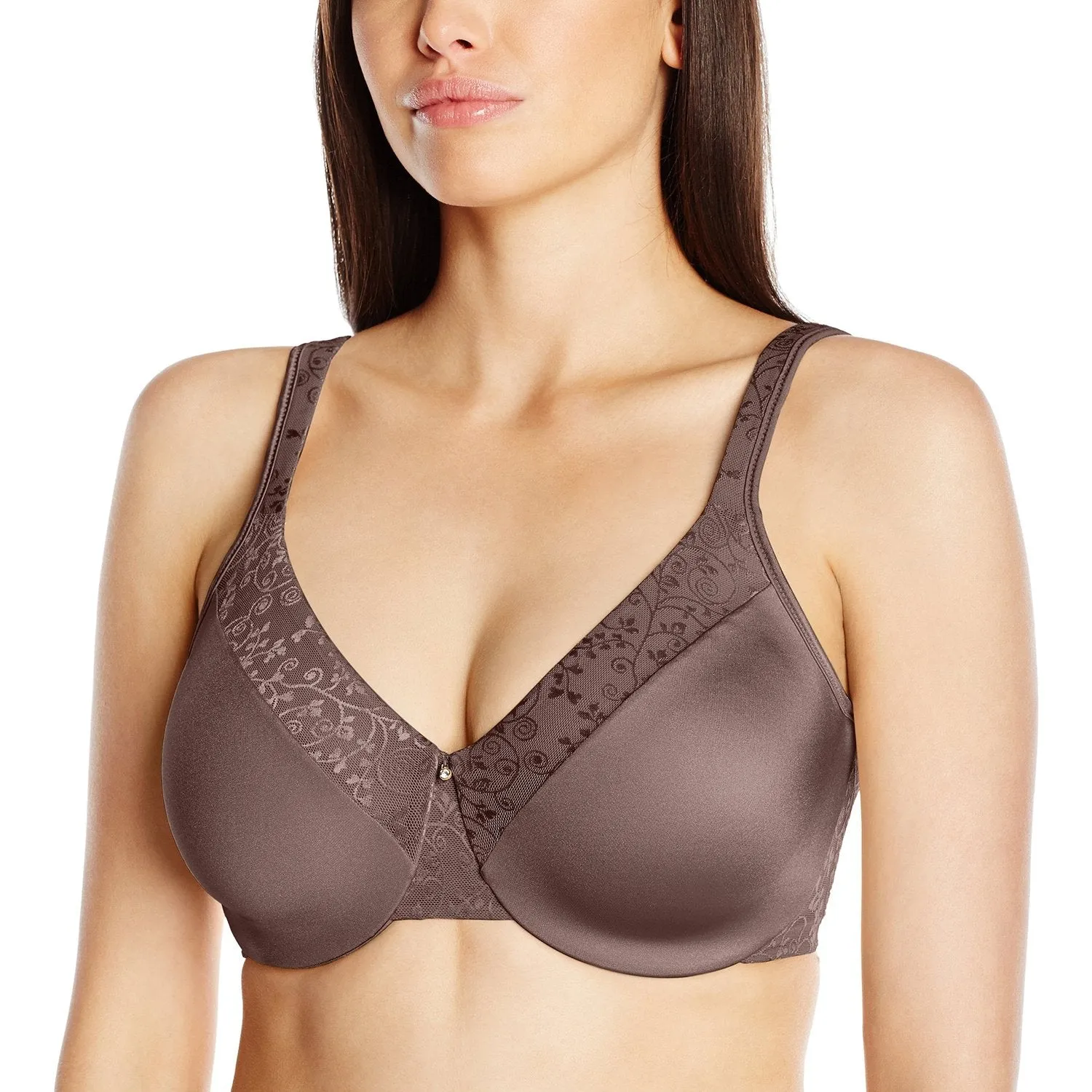 Bali Cool Conceal Women`s Minimizer Underwire Bra