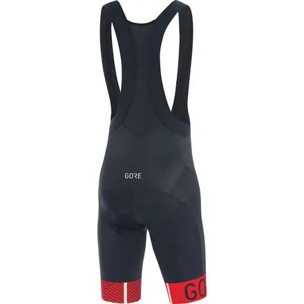 C5 Optiline Bib Short  men's GOREWEAR, black/red