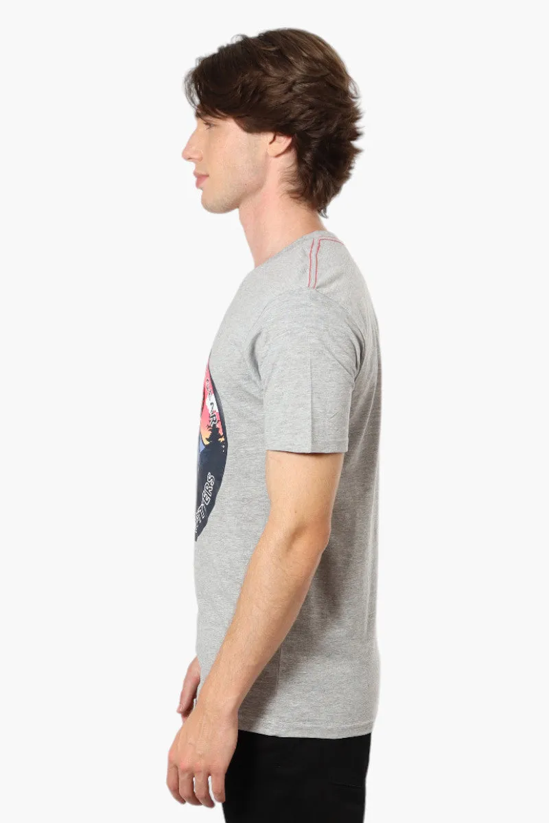 Canada Weather Gear Mountain Print Tee - Grey