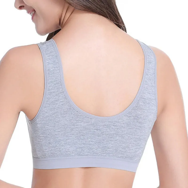 Comfortable Mastectomy Bra with Pockets and Front Closure