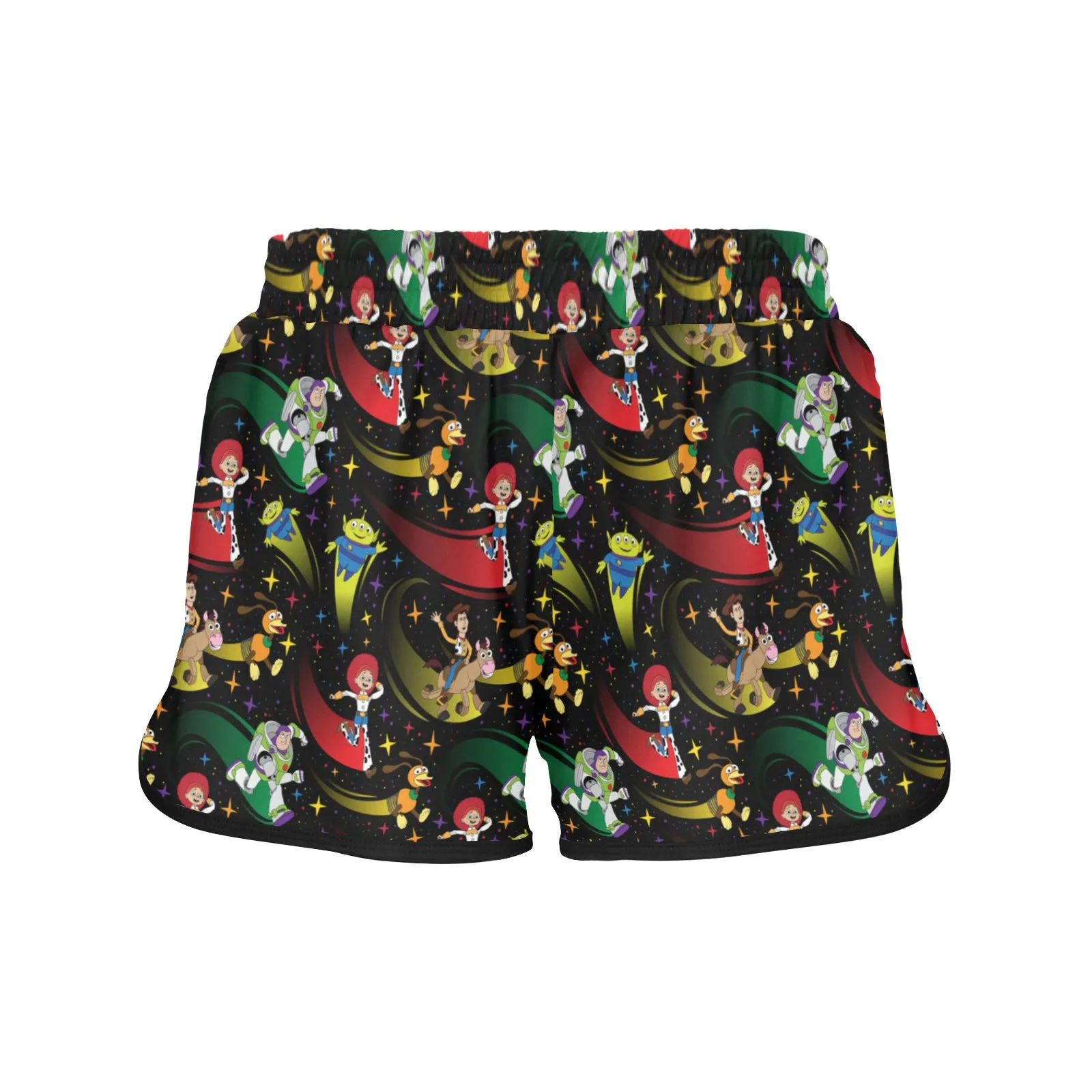 Disney Toy Story Roundup Friends Women's Athletic Sports Shorts