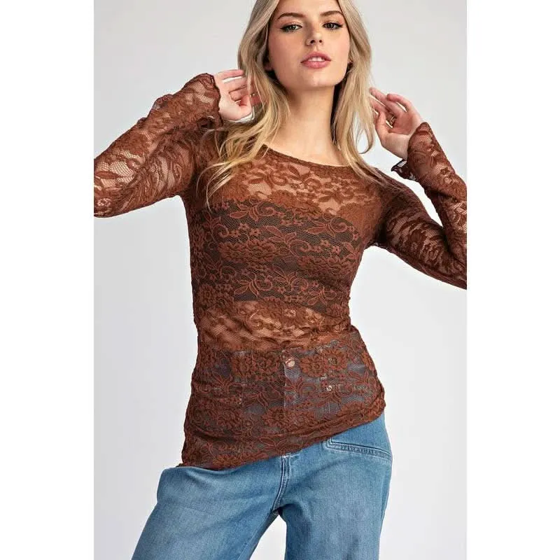 Floral Lace Top