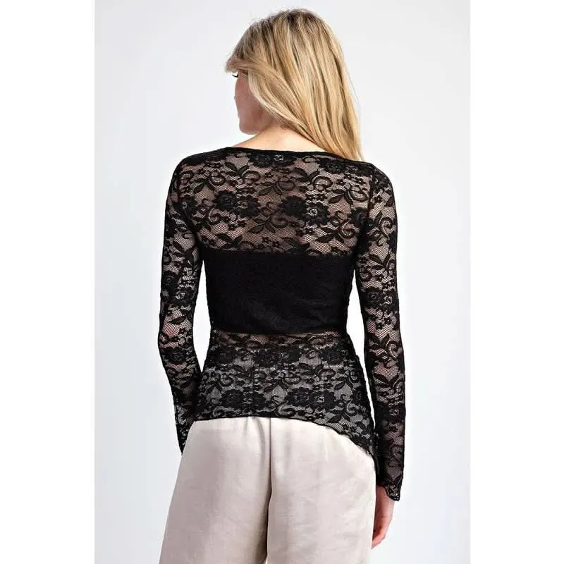 Floral Lace Top