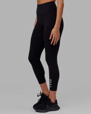 Flux 7/8 Length Leggings - Black