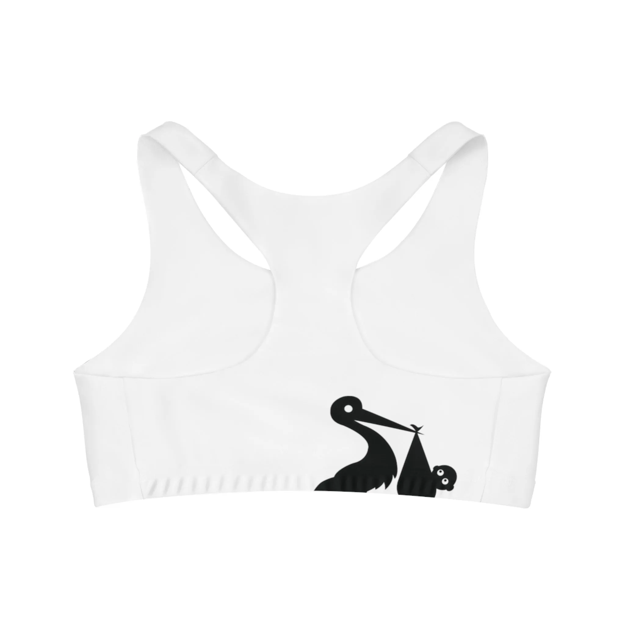 GRUMONH Seamless Sports Bra White