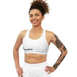 GRUMONH Seamless Sports Bra White