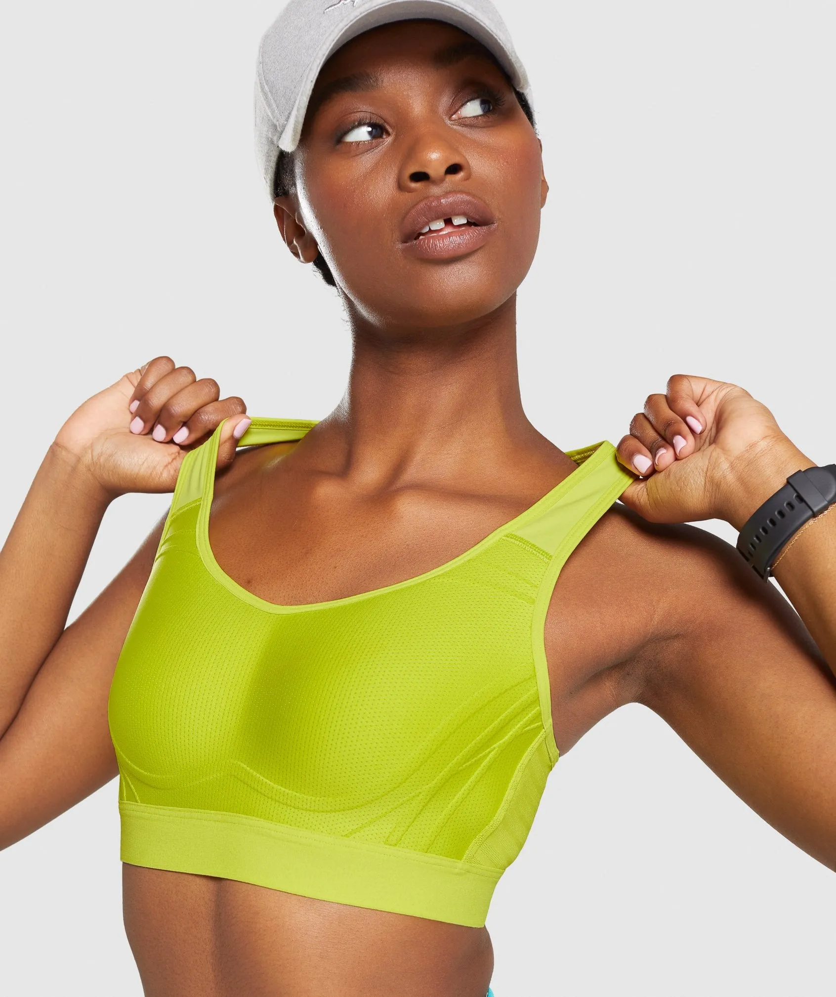 Gymshark Apex Sports Bra - Lime