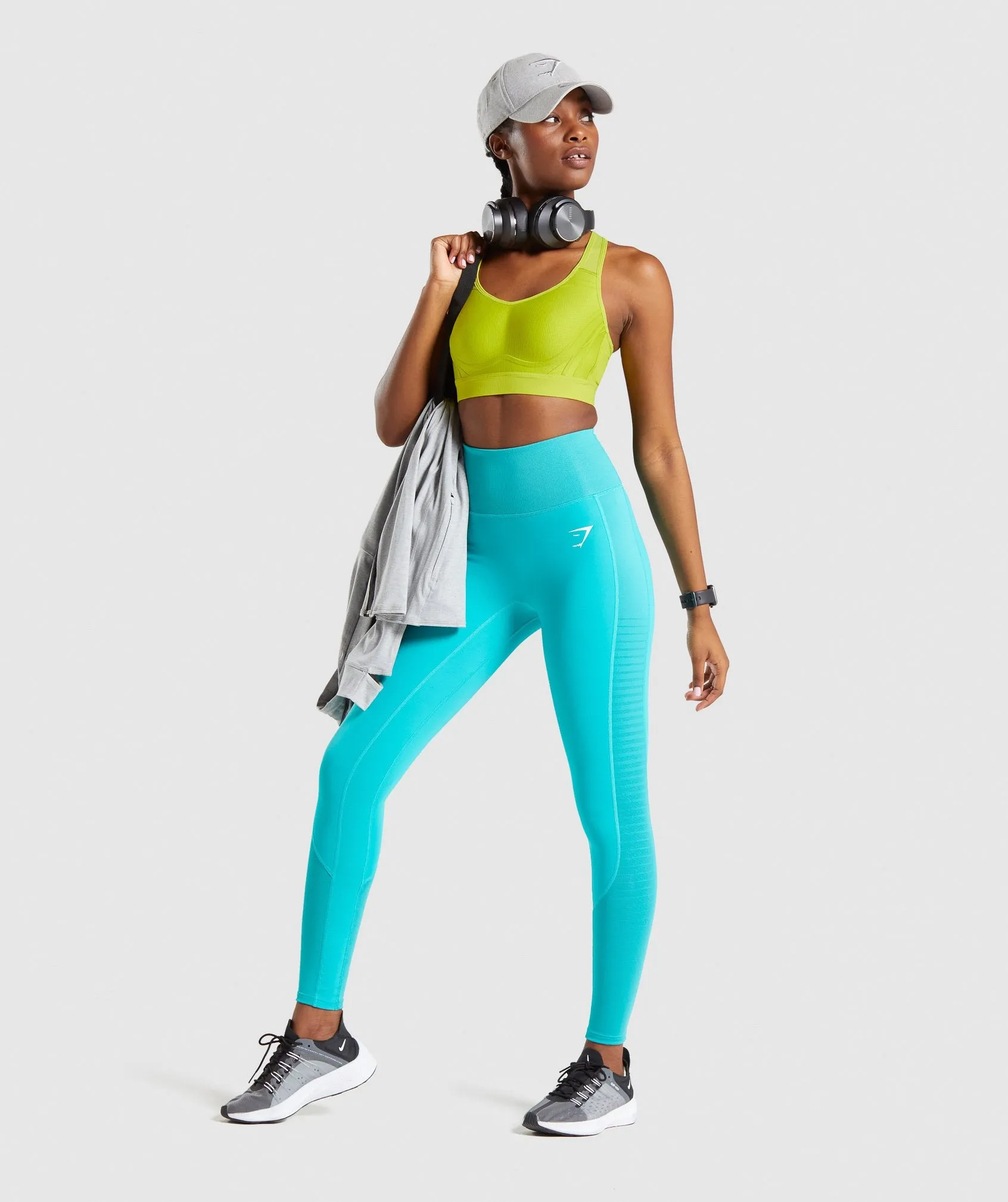 Gymshark Apex Sports Bra - Lime