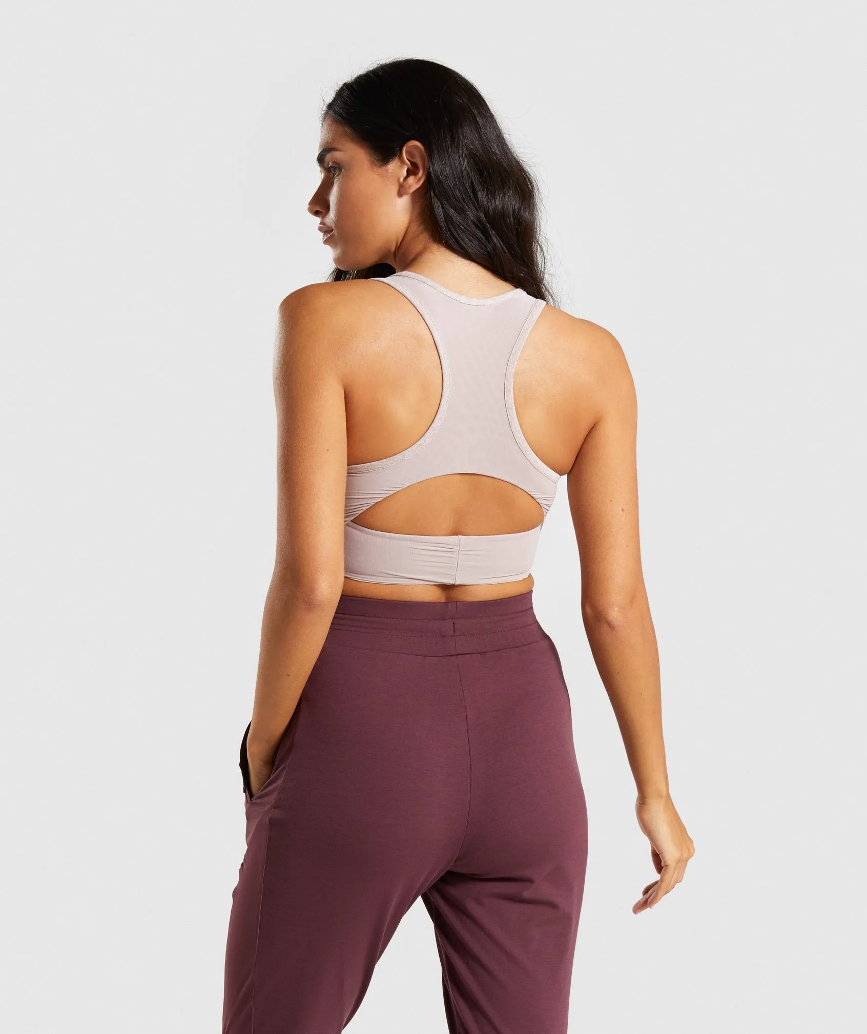 Gymshark Aura Sports Bra - Taupe