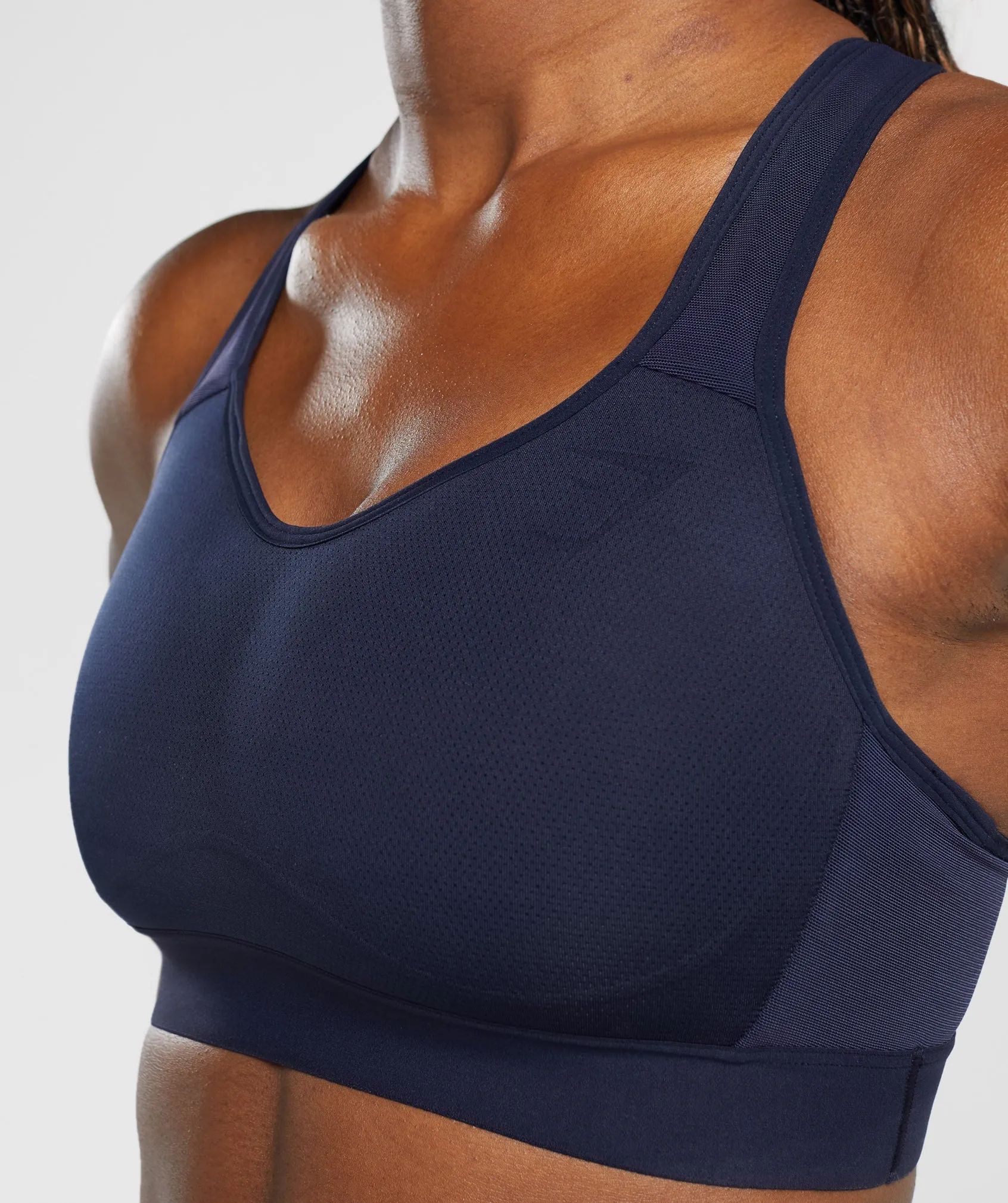 Gymshark Lightweight High Support Sports Bra - Midnight Blue