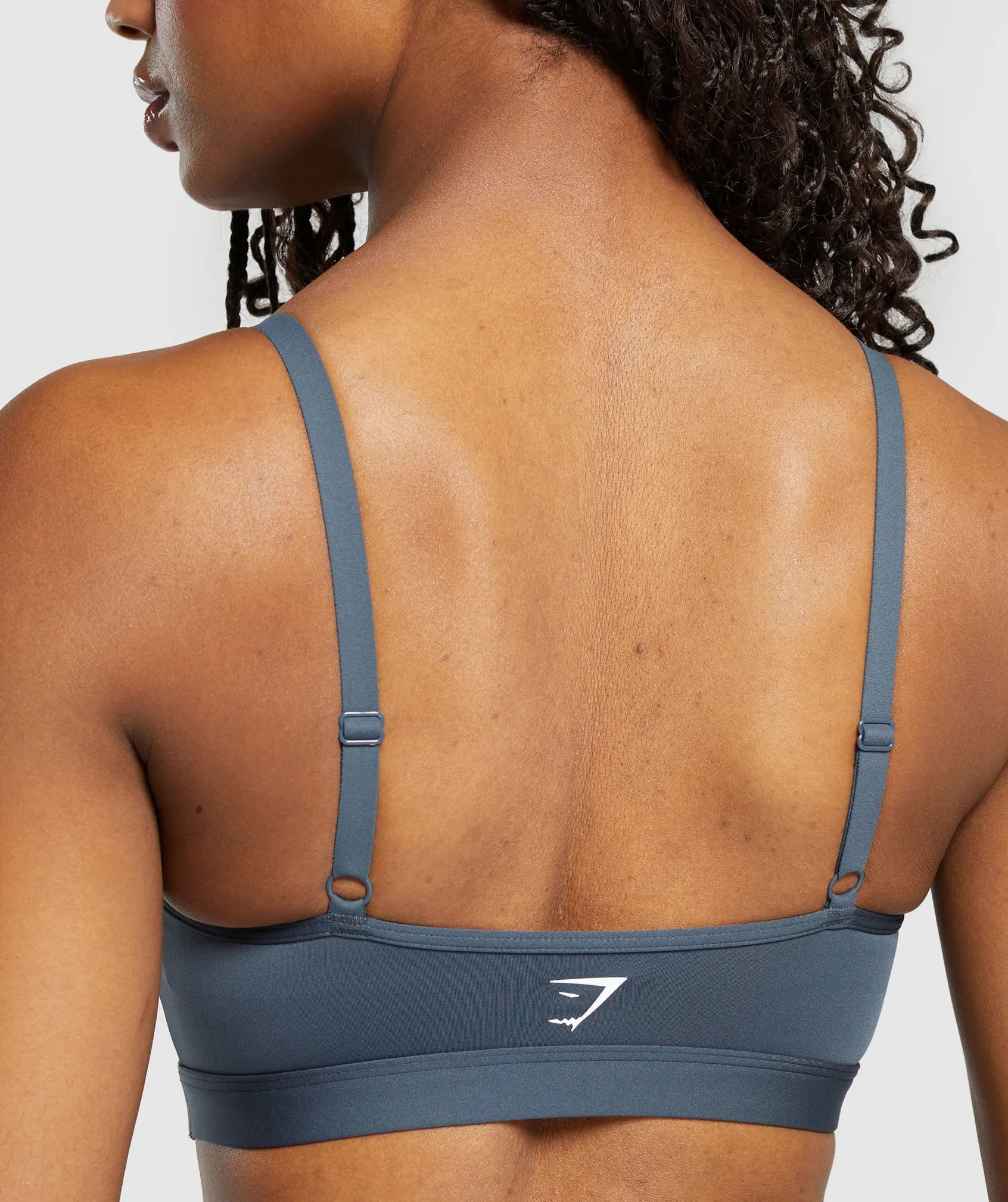 Gymshark Mesh Sports Bra - Titanium Blue