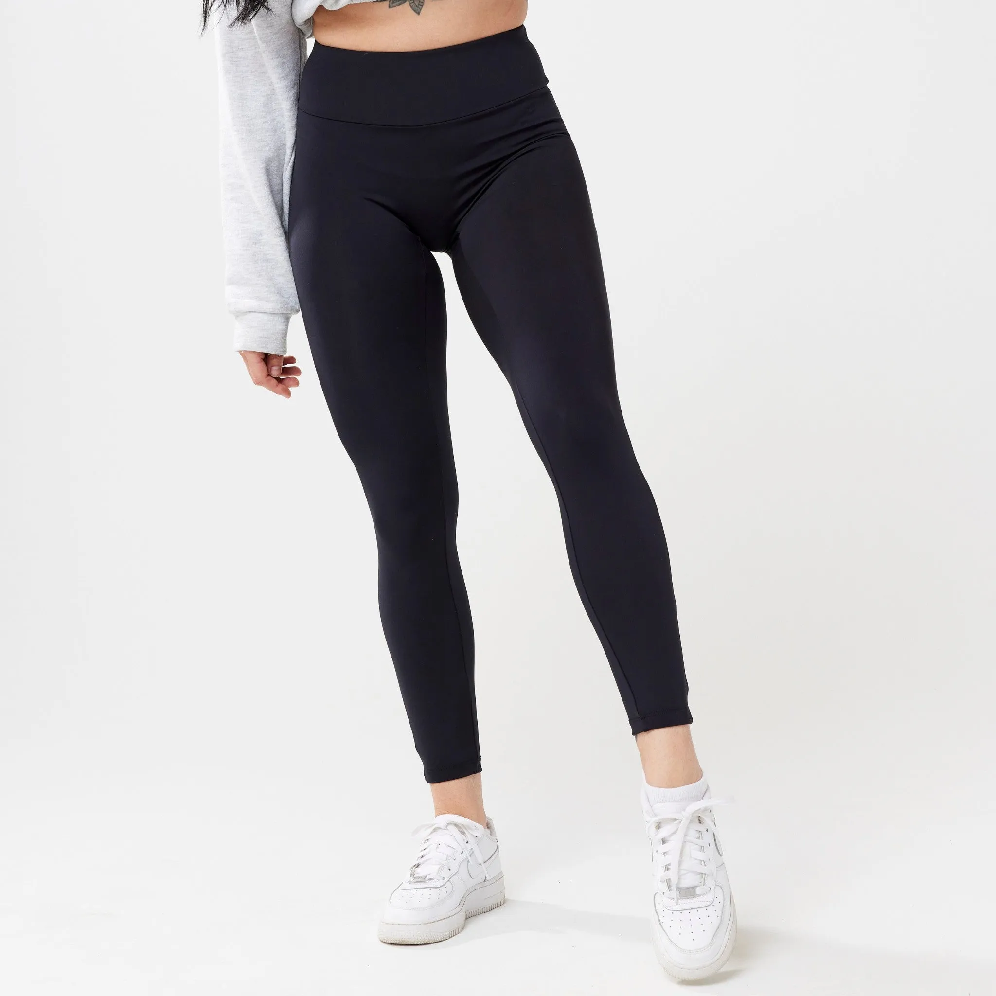 High-Rise Leggings - Black