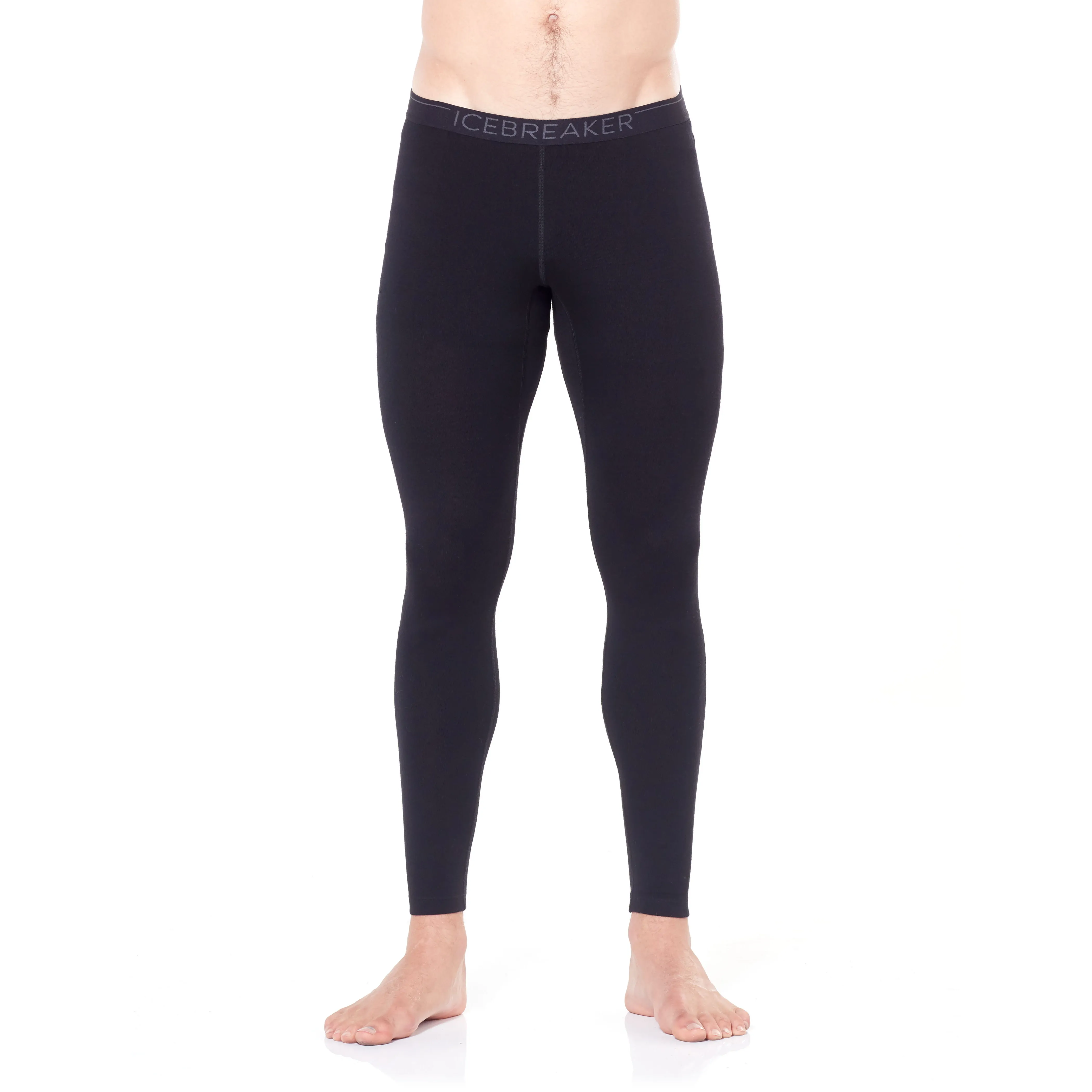 Icebreaker Men&#x27;s Merino 260 Tech Thermal Leggings Black | Buy Icebreaker Men&#x27;s Merino 260 Tech Thermal Leggings Black here | Outnorth