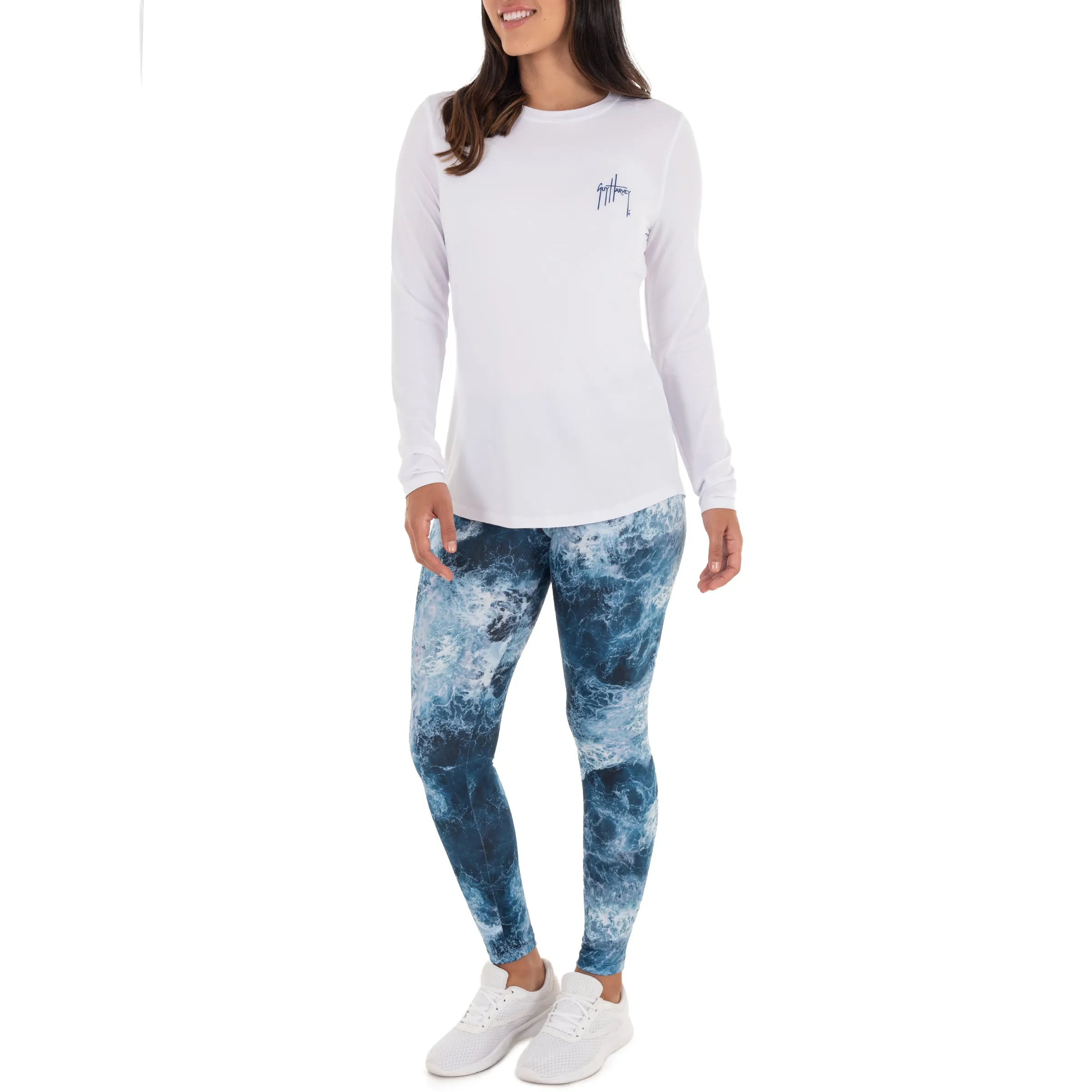 Ladies Satellite Ocean Yoga Pants