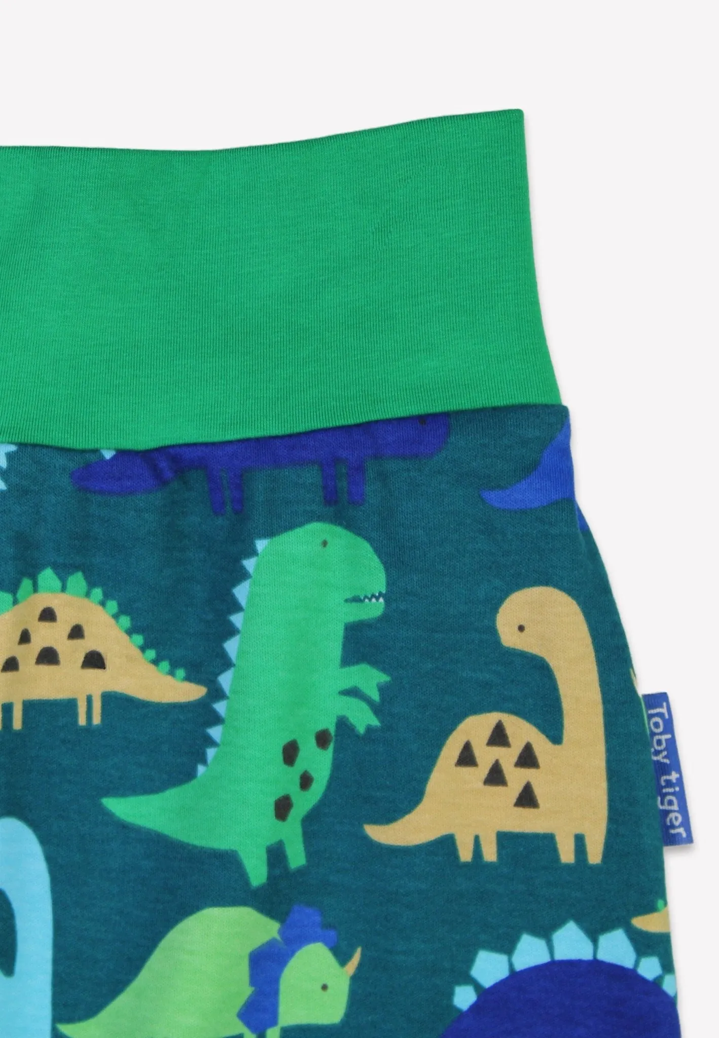 Organic Tonal Dinosaur Print Yoga Pants