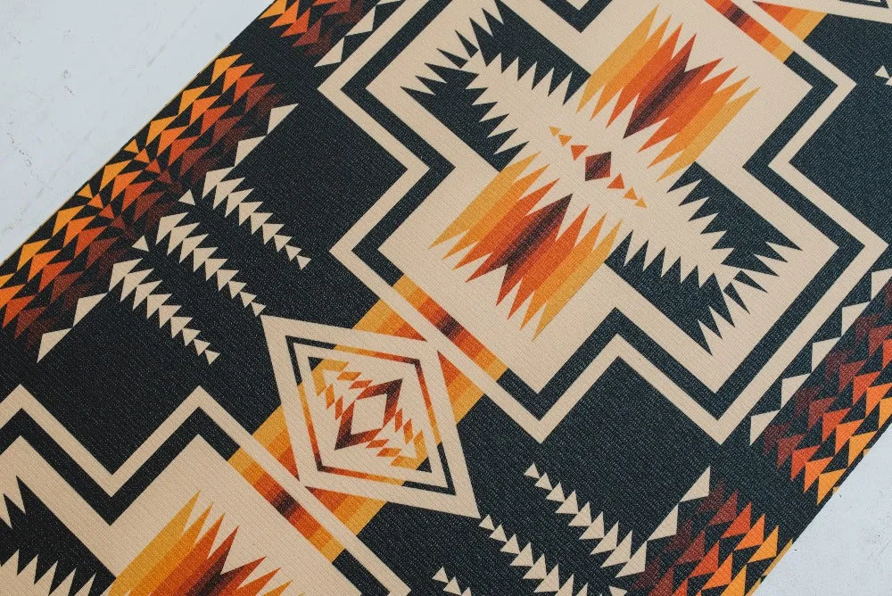 Pendleton x Yune Yoga Mat Harding Black 5mm