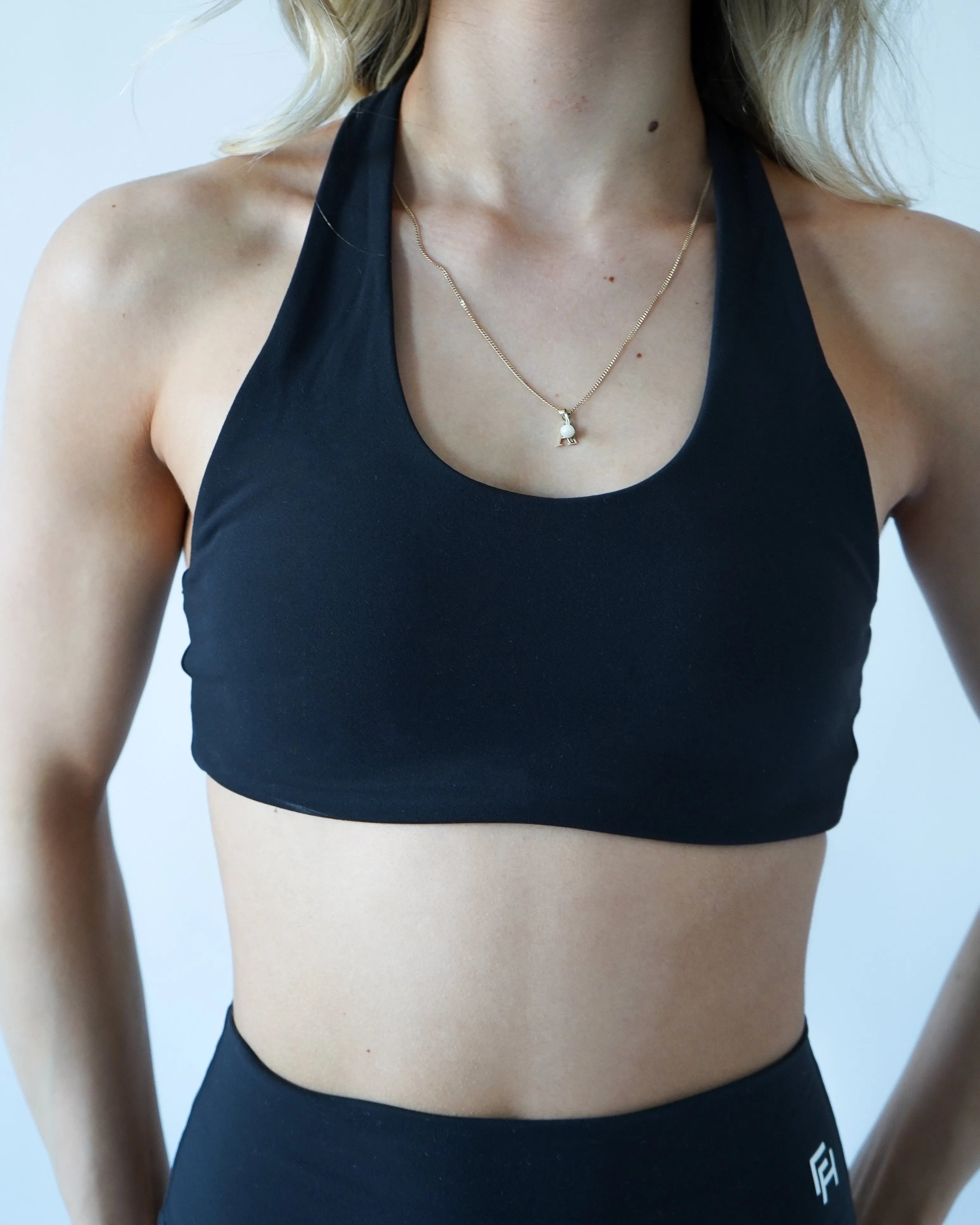 Performance Halter Top - Black