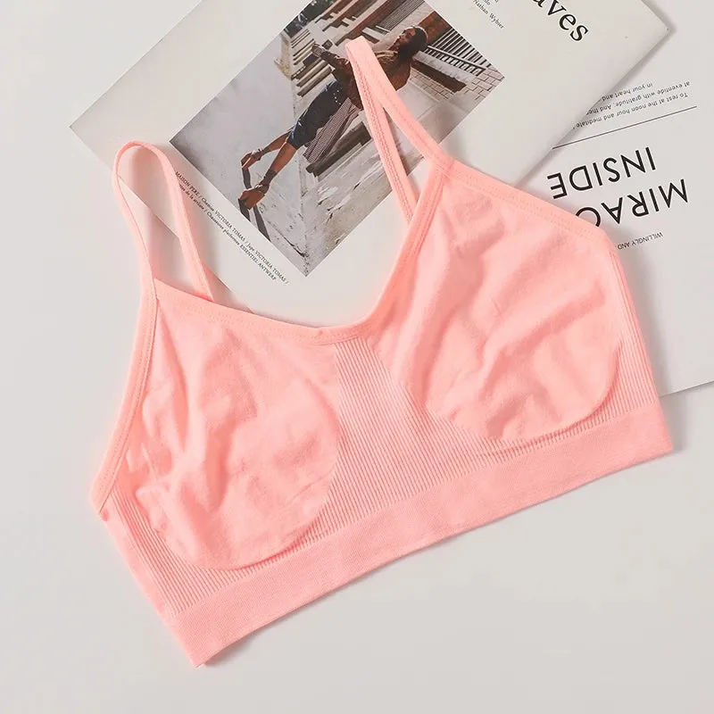 Seamless Bras Sports Tube Top