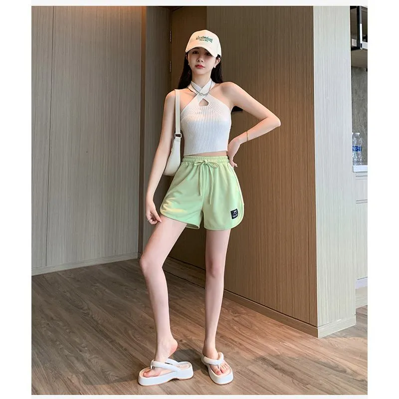 Sports Casual Thin Wide-Leg Shorts