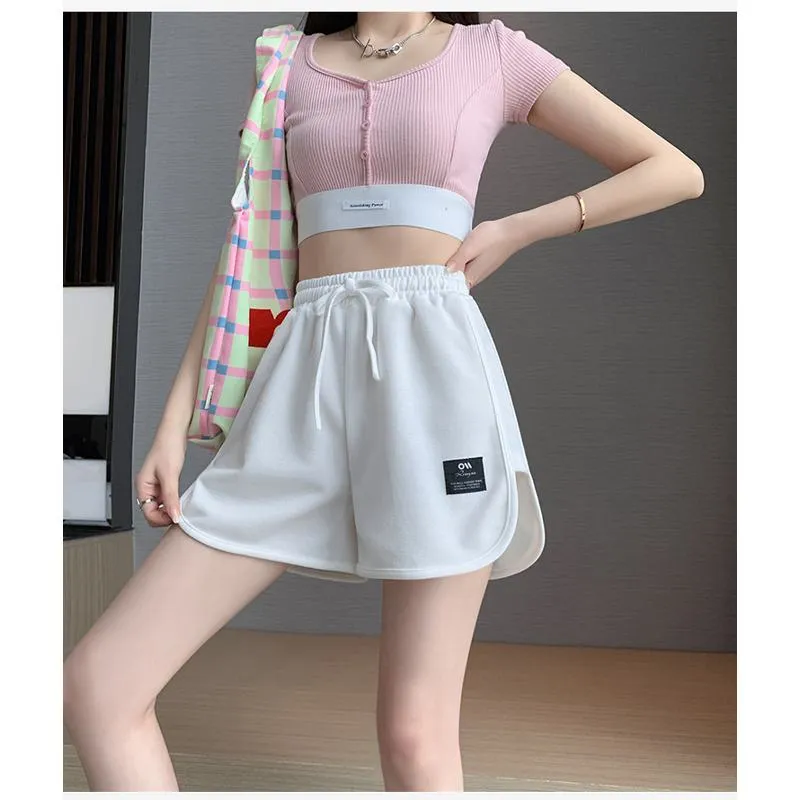 Sports Casual Thin Wide-Leg Shorts