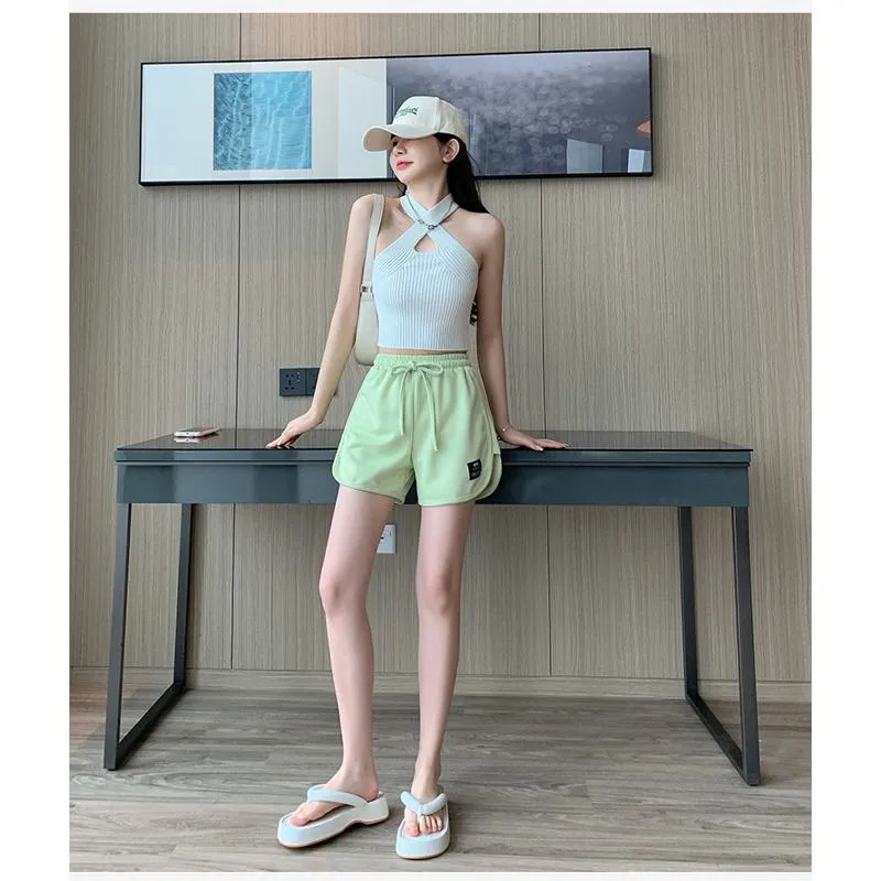 Sports Casual Thin Wide-Leg Shorts