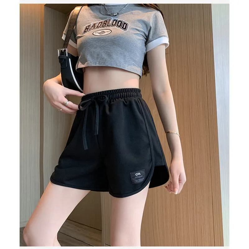 Sports Casual Thin Wide-Leg Shorts