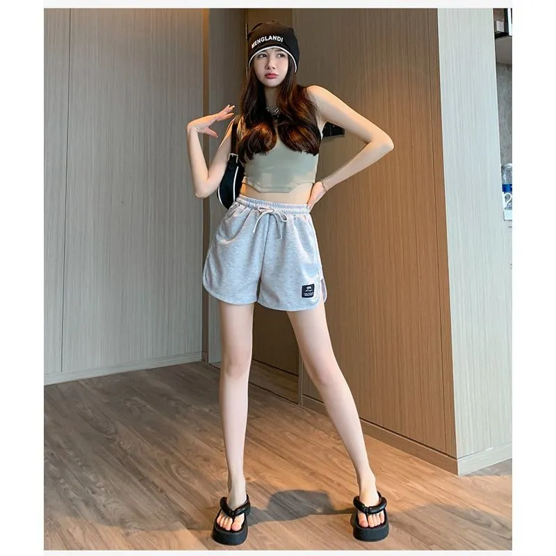 Sports Casual Thin Wide-Leg Shorts