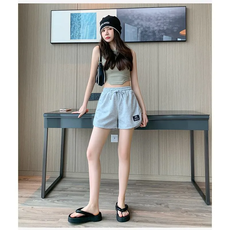 Sports Casual Thin Wide-Leg Shorts