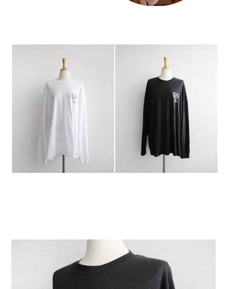 Spring Sexy Elastic Korean Style Long Sleeve Tees