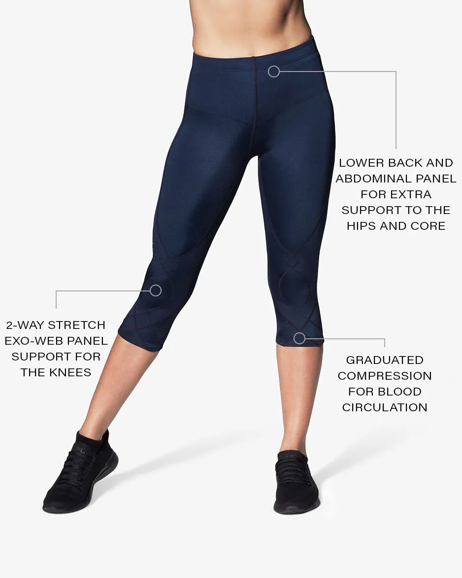 Stabilyx Joint Support 3/4 Compression Tight: Women's True Navy