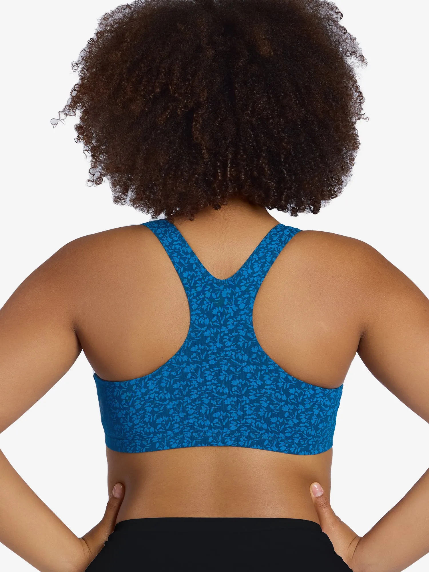 The Serena - Cotton Wirefree Sports Bra