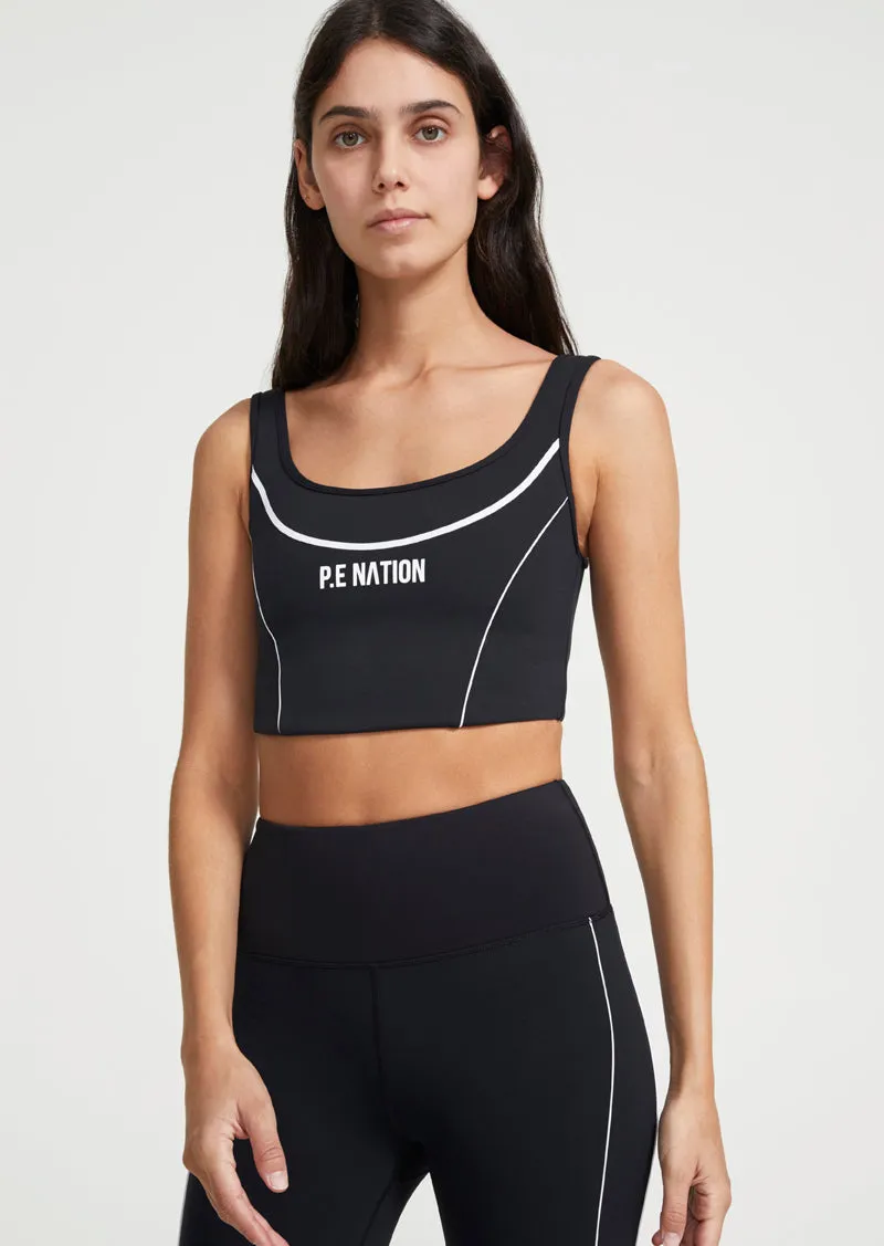 THREE POINTER SPORTS BRA