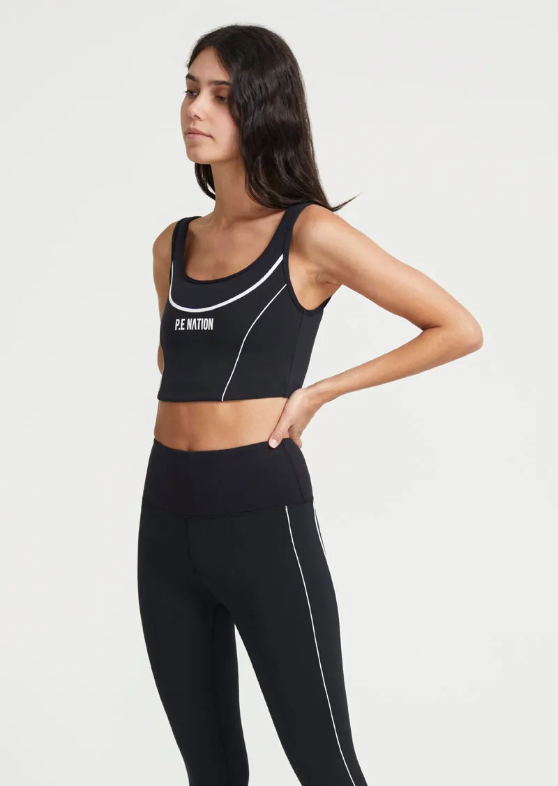 THREE POINTER SPORTS BRA