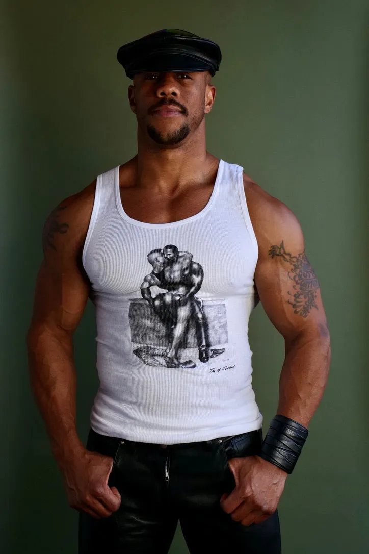 Tom of Finland PASSION Ribbed Tank White