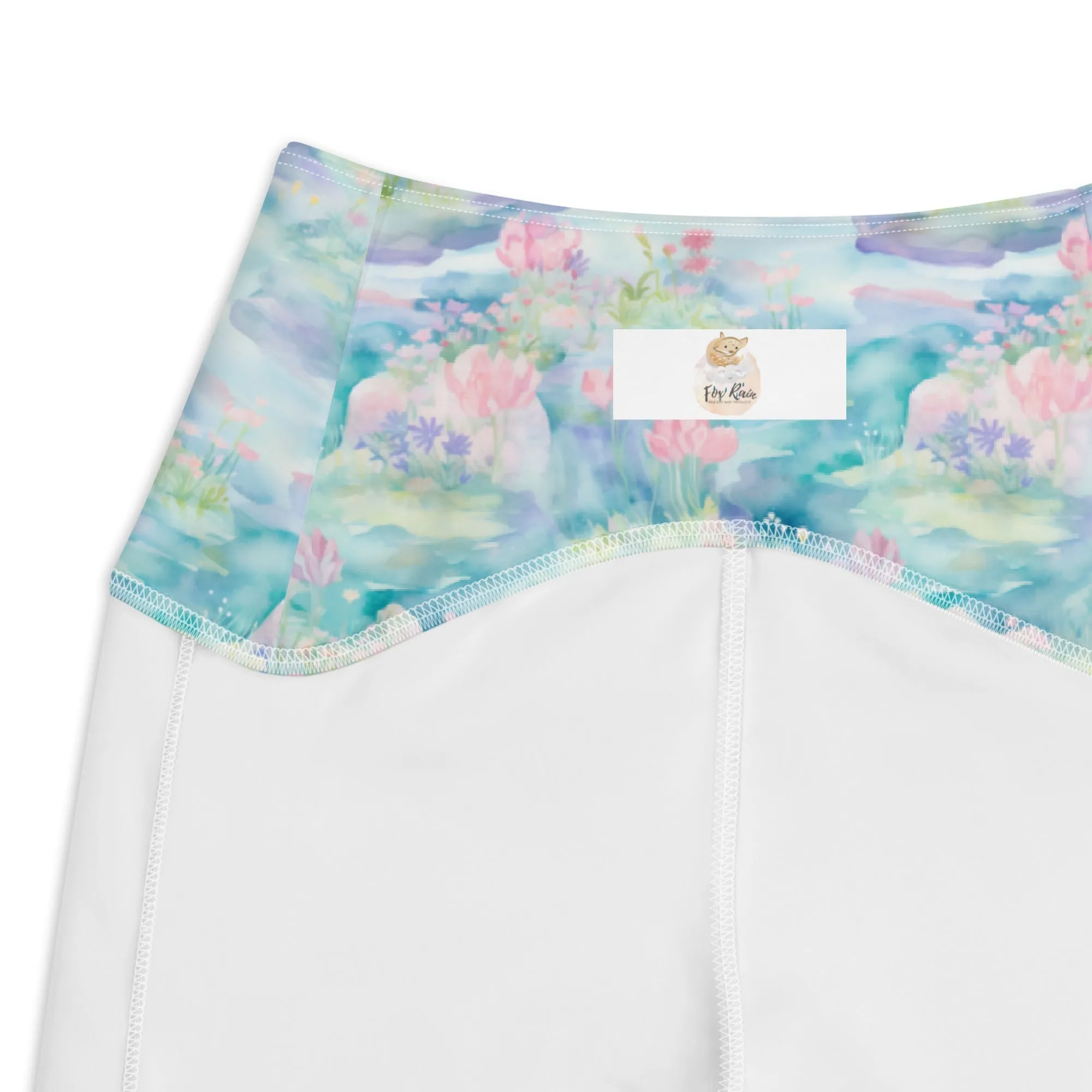 Water Lily- Leggings with pockets