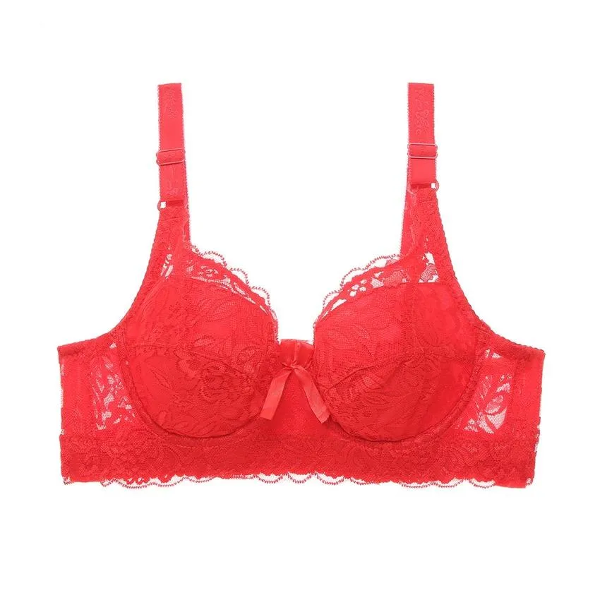 Womens Bras Brassiere Push Up Bra Sexy Seamless Bralette Lace Adjustment Plain Comfortable